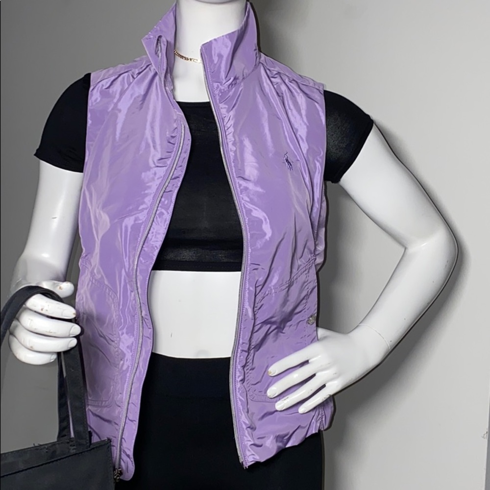Ralph Lauren Lavender Vest